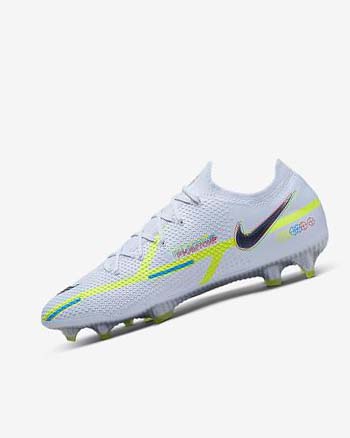 Nike Phantom GT2 Elite FG Grises Azules Claro Azules | MX 2669